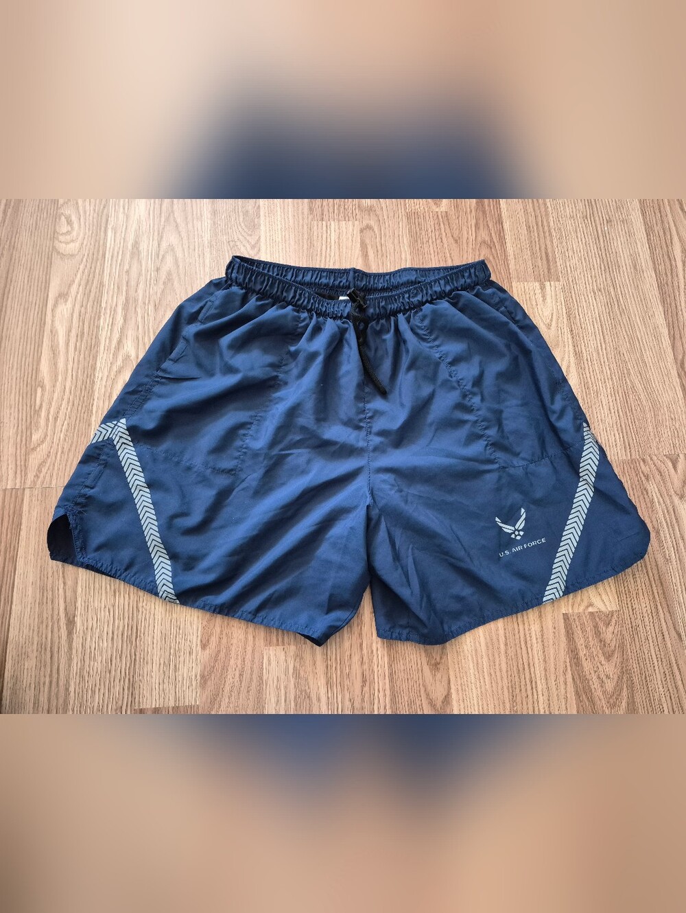 U.S. Air Force Men's Large Blue Trunks, Improved Physical Training Uniform